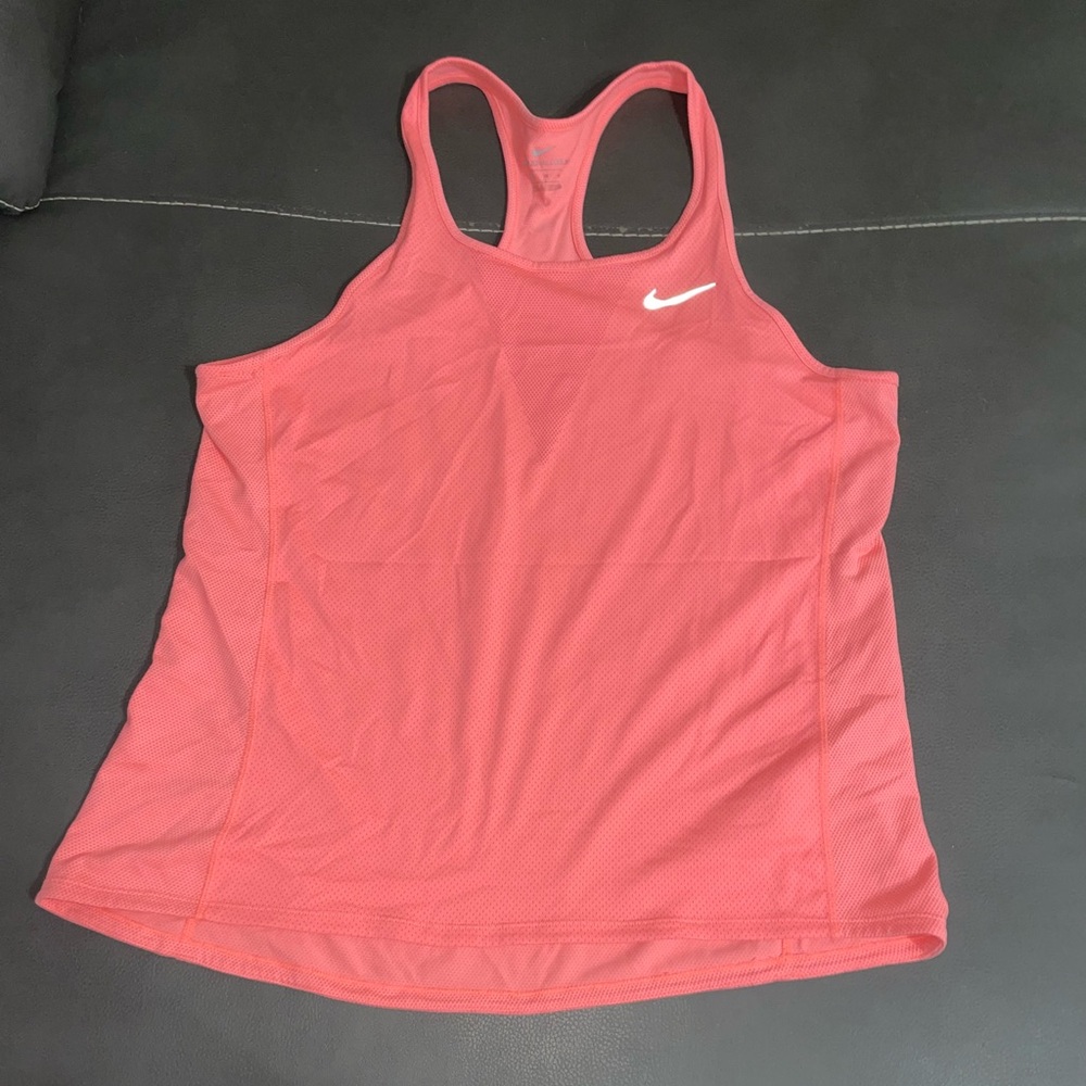Nike Zonal Cooling Racerback Tank Top Coral Pink XL